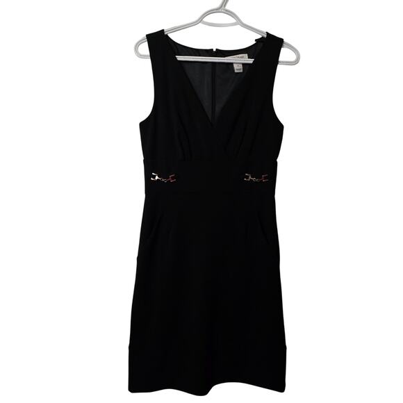 White House Black Market Dresses & Skirts - White House Black Market Slimming Empire Waist Sleeveless Little Black Dress